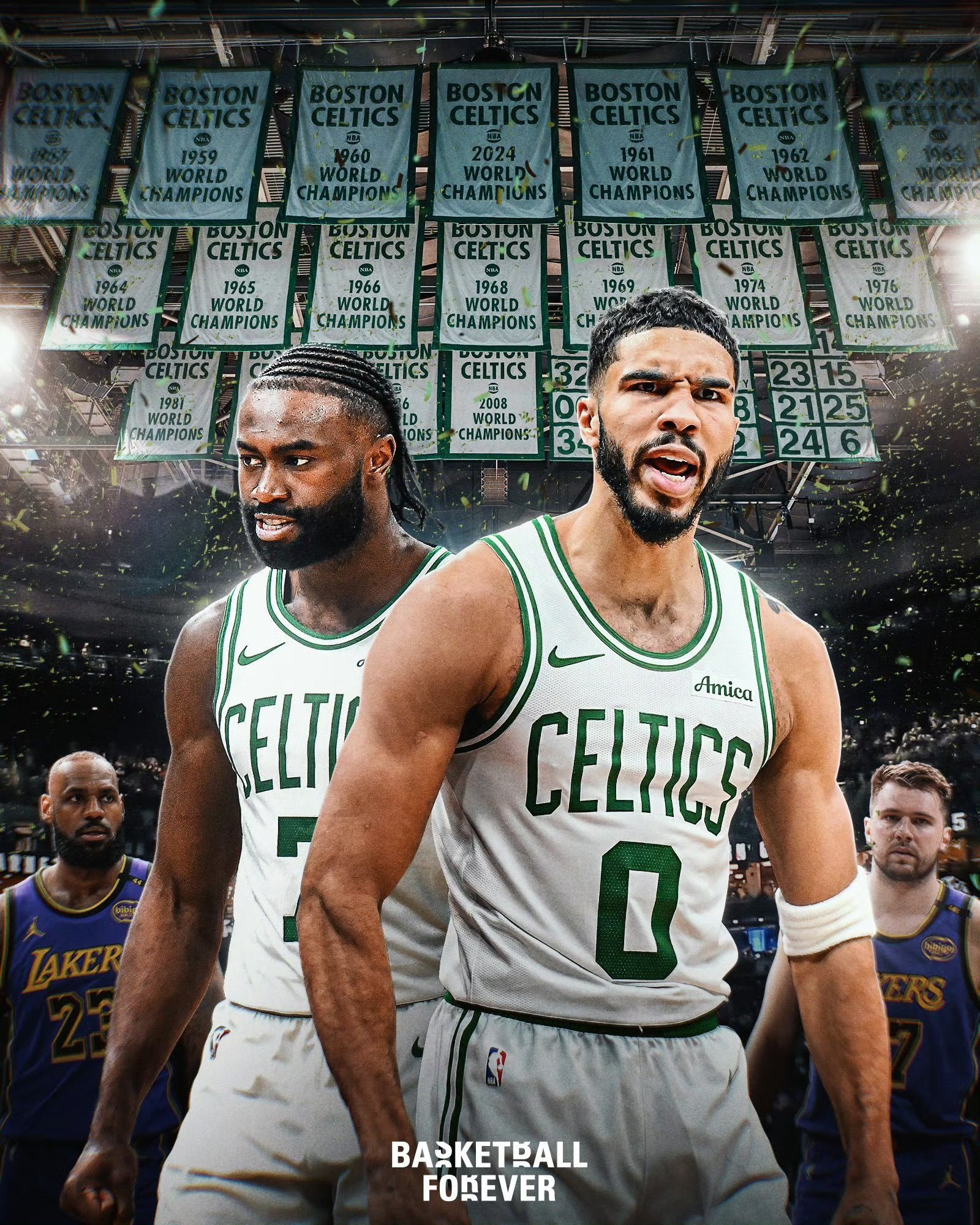 塔图姆焦点对战，詹姆斯与90激战TL分钟，锐不可当胜负难料！